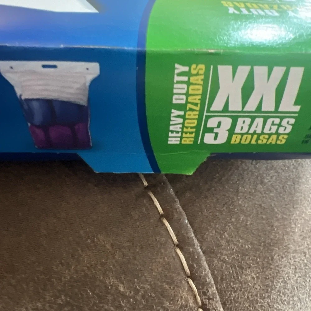 NEW Ziploc Big Bags Discontinued Heavy Duty XXL 3 Bags 20 Gallon 2' x 2.7'